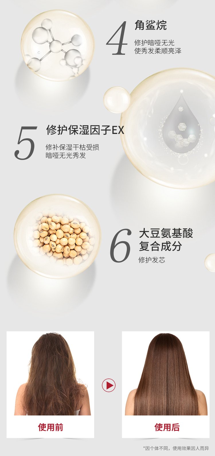 佰世修康洗發(fā)水使用前后對(duì)比圖